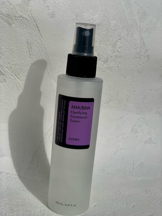 COSRX AHA/BHA Clarifying Treatment Toner review photo by rumisbeauty