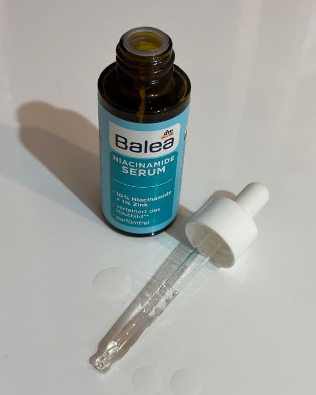 Balea Niacinamide Serum review photo by beautydiaryhu