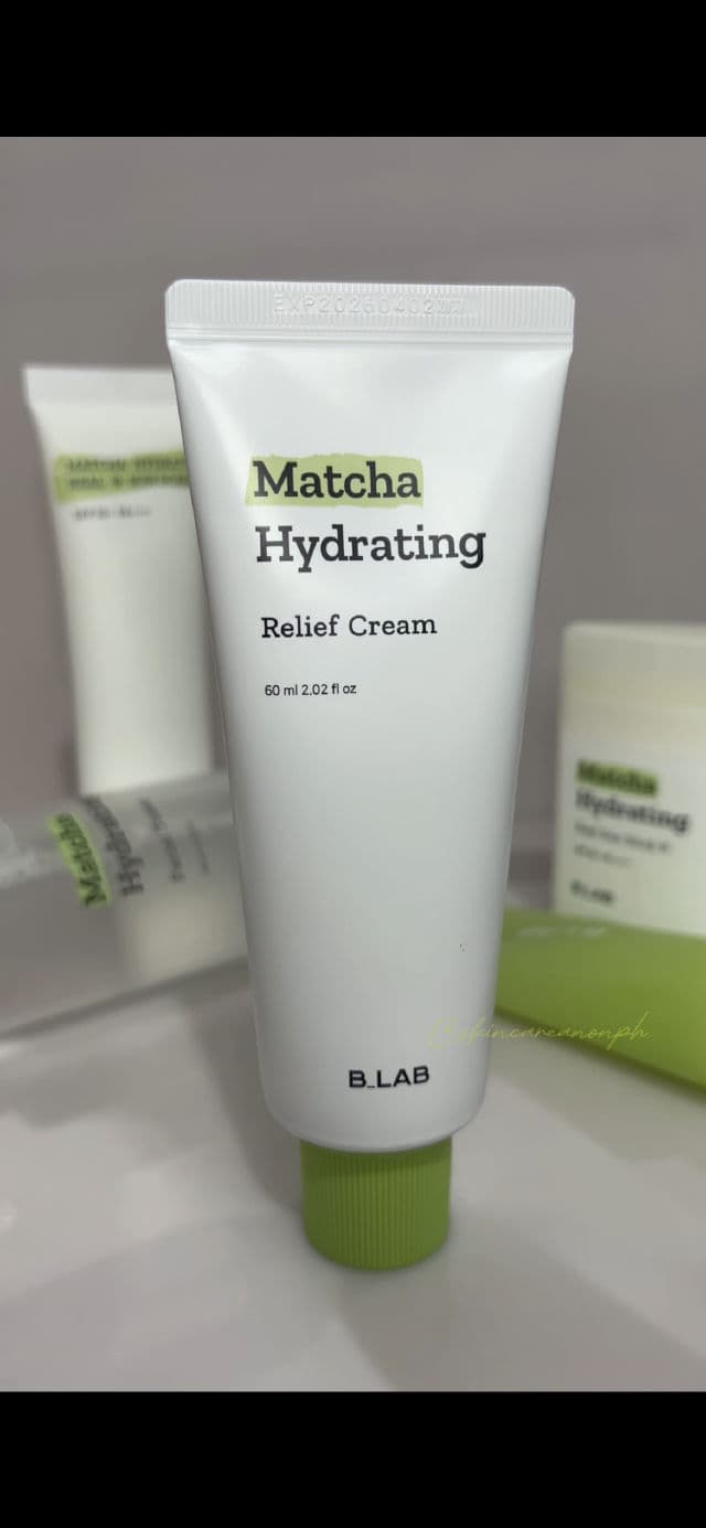 B_LAB Matcha Hydrating Relief Cream review photo by skincareanonph