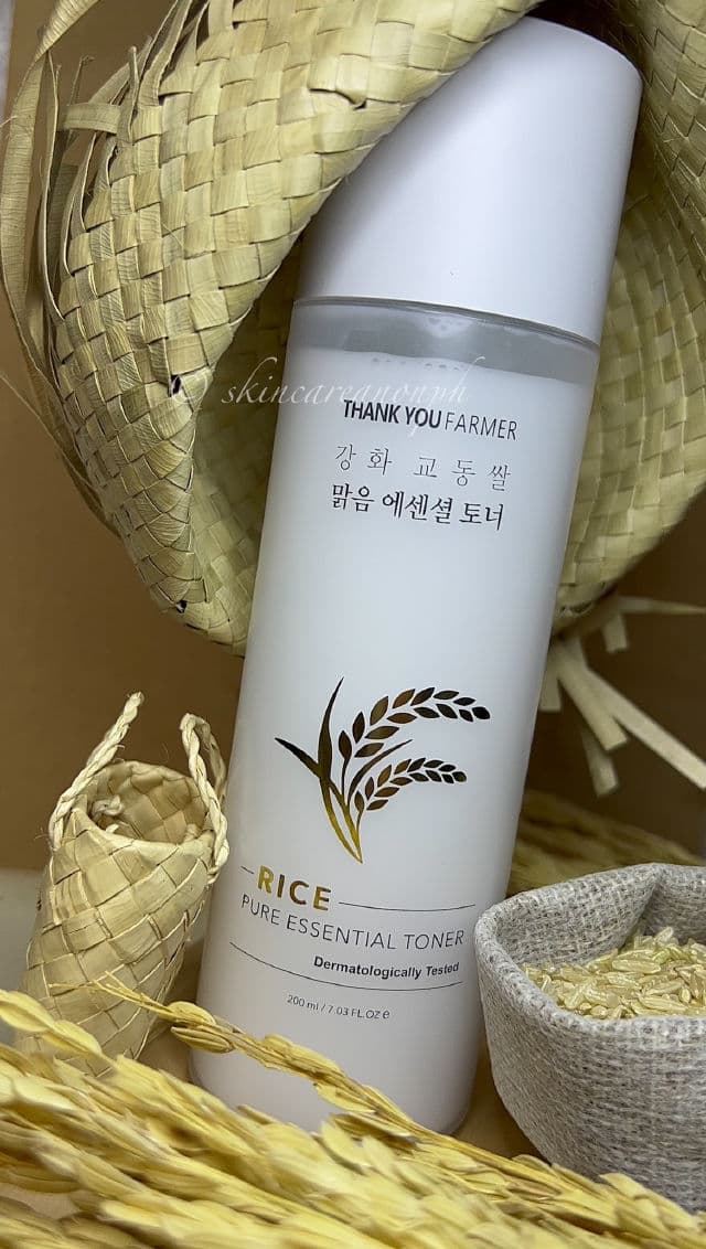Rice Pure Essential Toner product review