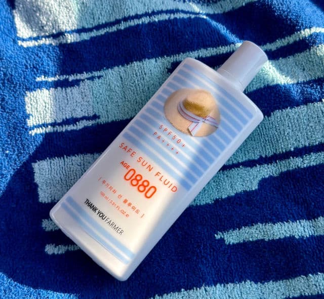 THANK YOU FARMER Safe Sun Fluid Age 0880 SPF50 + PA++++ review photo by momtssatswesewsnjs