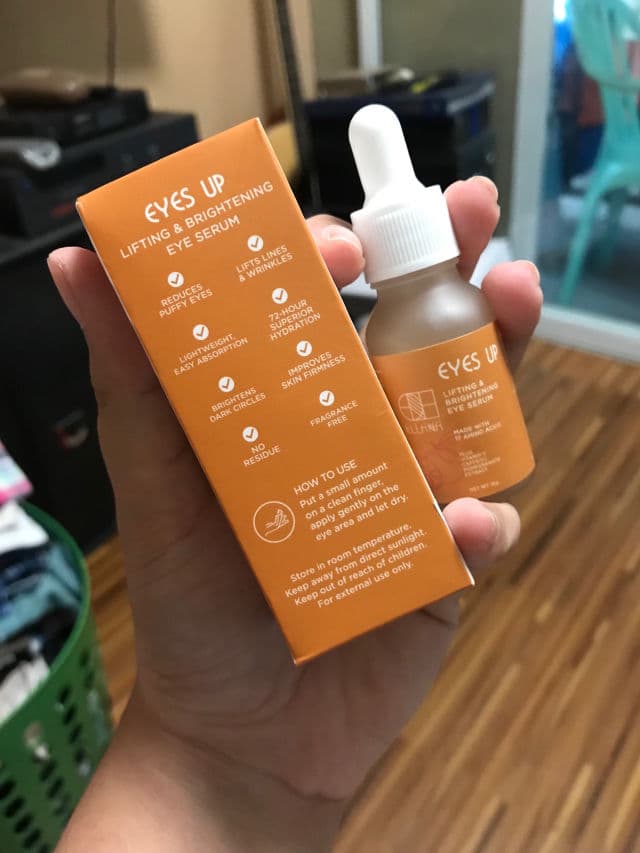 Ellana Cosmetics Eyes Up Lifting & Brightening Eye Serum review photo by rxhnygwce