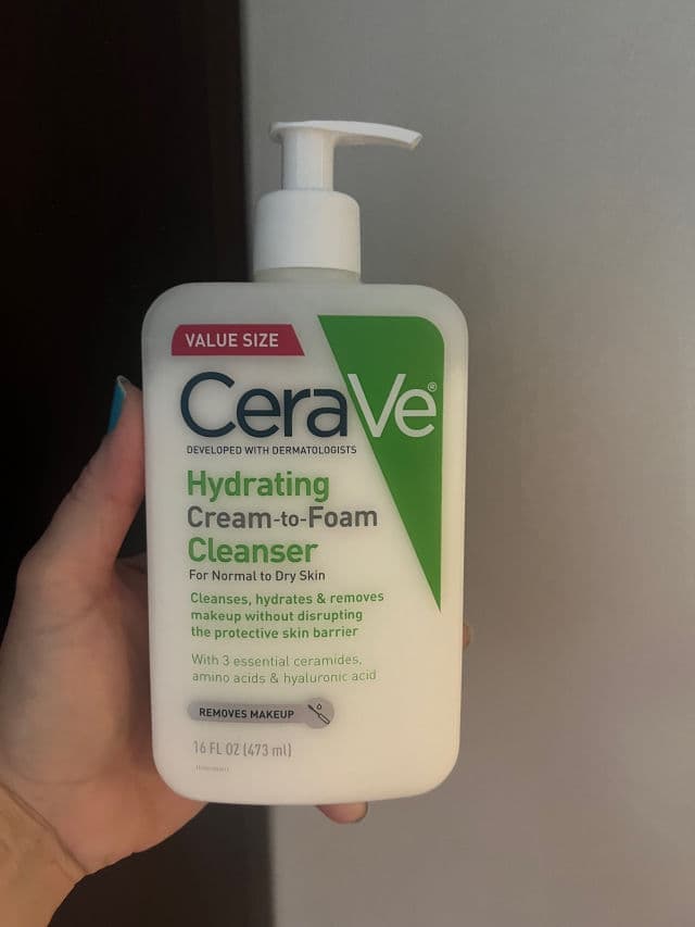 CeraVe Hydrating Cream-to-Foam Cleanser review photo by PickyRosie