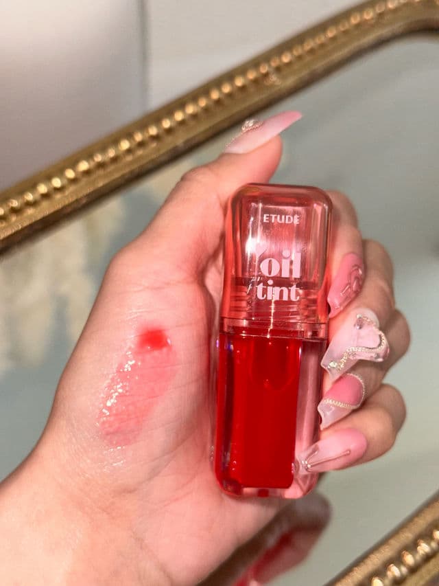 ETUDE #6 Pink Oil review photo by kirstinangela