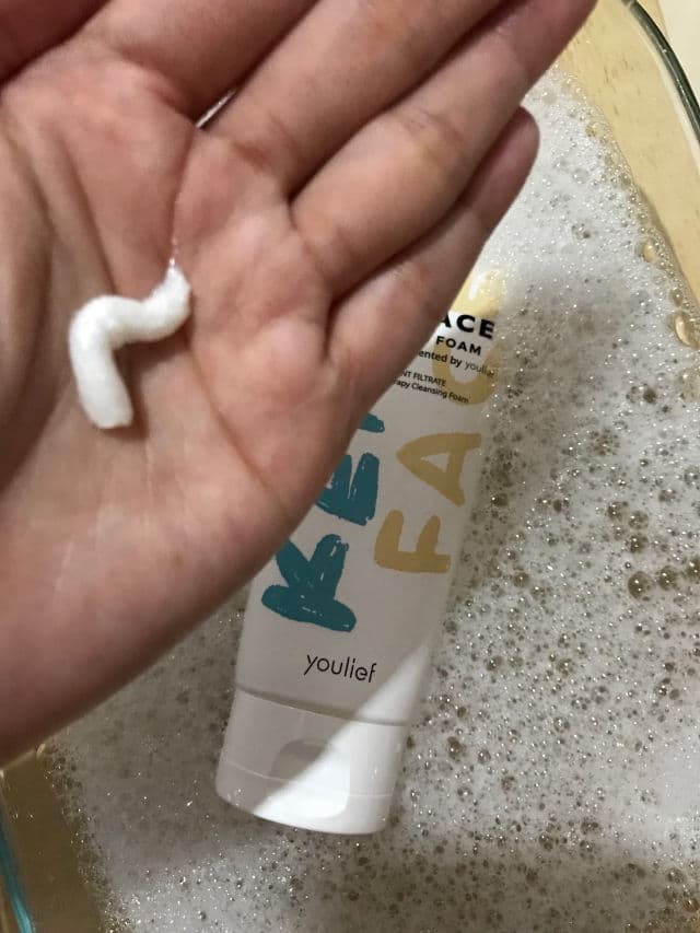 youlief Key : Face Cleansing Foam review photo by jocellezm