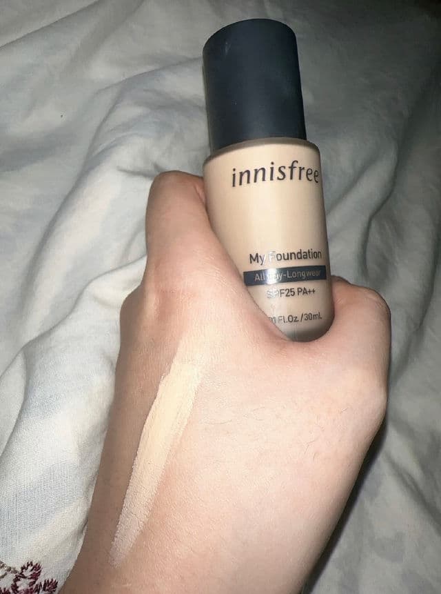 INNISFREE My Foundation All-Day Longwear SPF25 PA++ review photo by Ecstaxyy