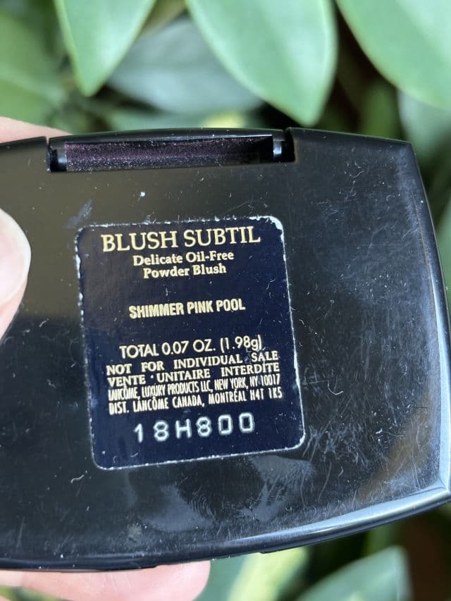 Lancome Blush Subtil review photo by kuuipogirl