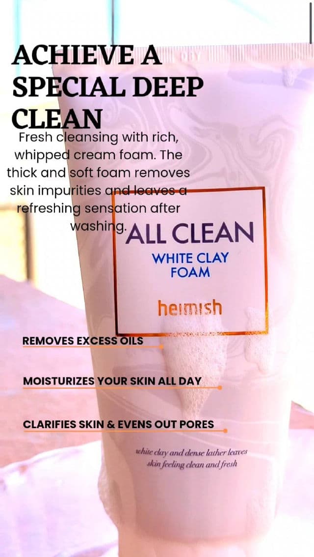 Heimish All Clean White Clay Foam review photo by mrsfaisal