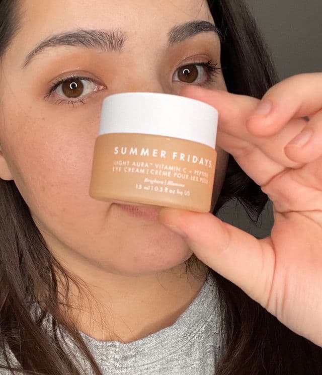 Summer Fridays Light Aura Vitamin C + Peptide Eye Cream review photo by fronsry