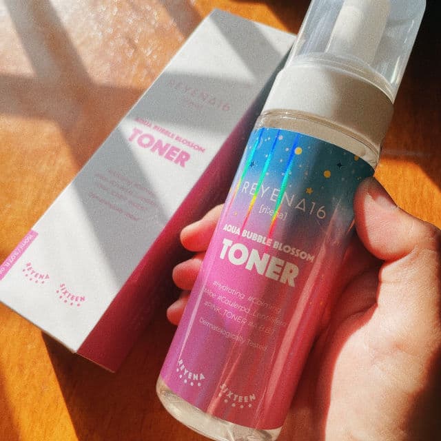 REYENA16 Aqua Bubble Blossom Toner  review photo by MarinaRIN