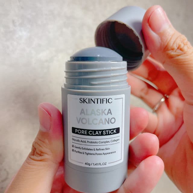 Skintific Alaska Volcano Pore Clay Stick review photo by MarinaRIN