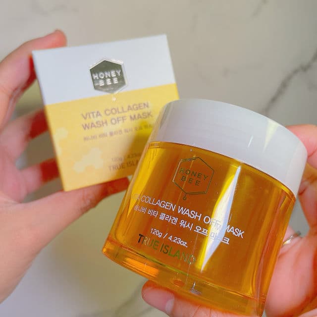 True Island Vita Collagen Wash Off Mask review photo by MarinaRIN