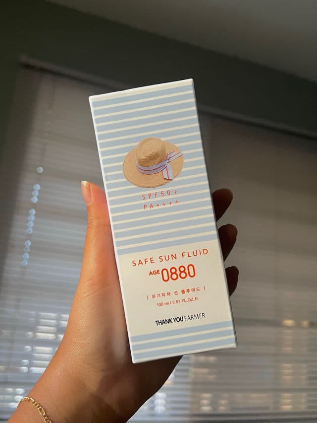 THANK YOU FARMER Safe Sun Fluid Age 0880 SPF50 + PA++++ review photo by nicoletejedaa