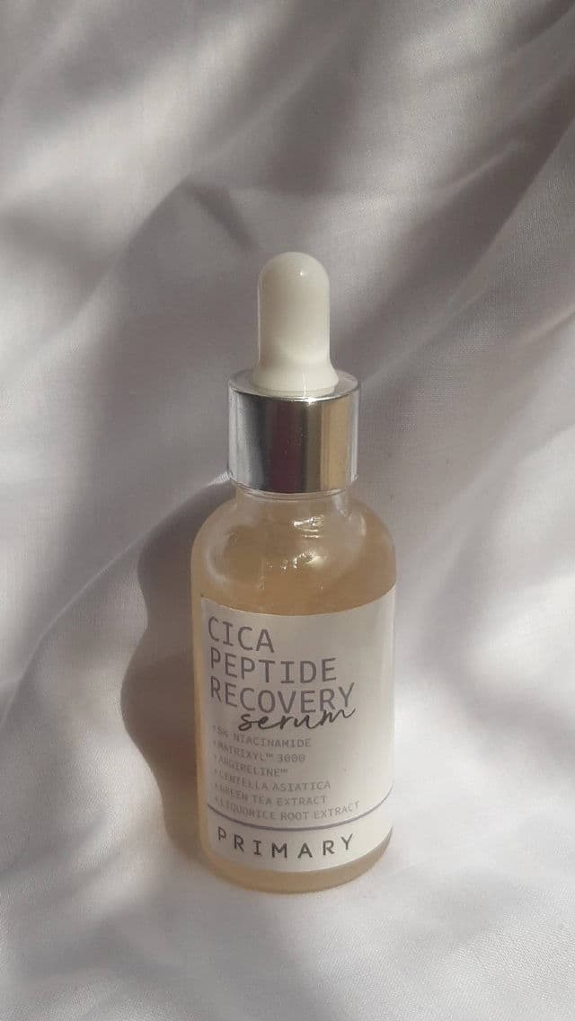 Primary Cica Peptide Recovery Serum review photo by Itsrahmaislam