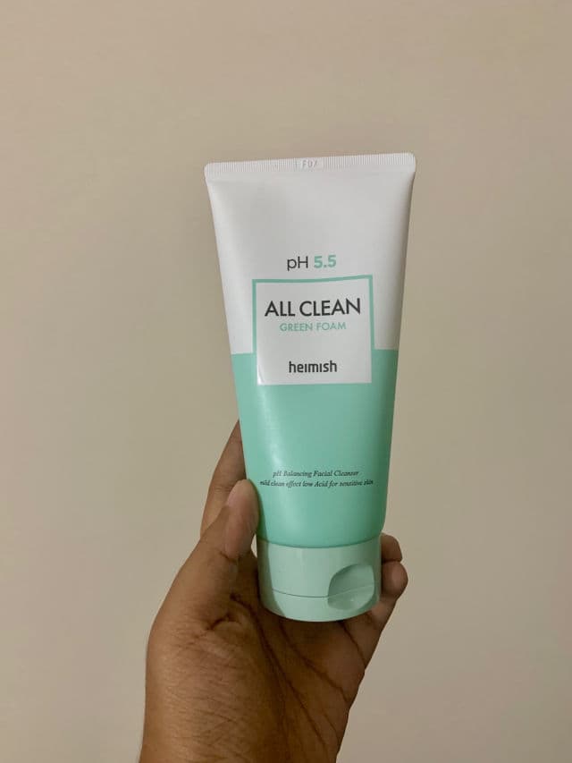 Heimish PH 5.5 Clean Green Foam review photo by Purna