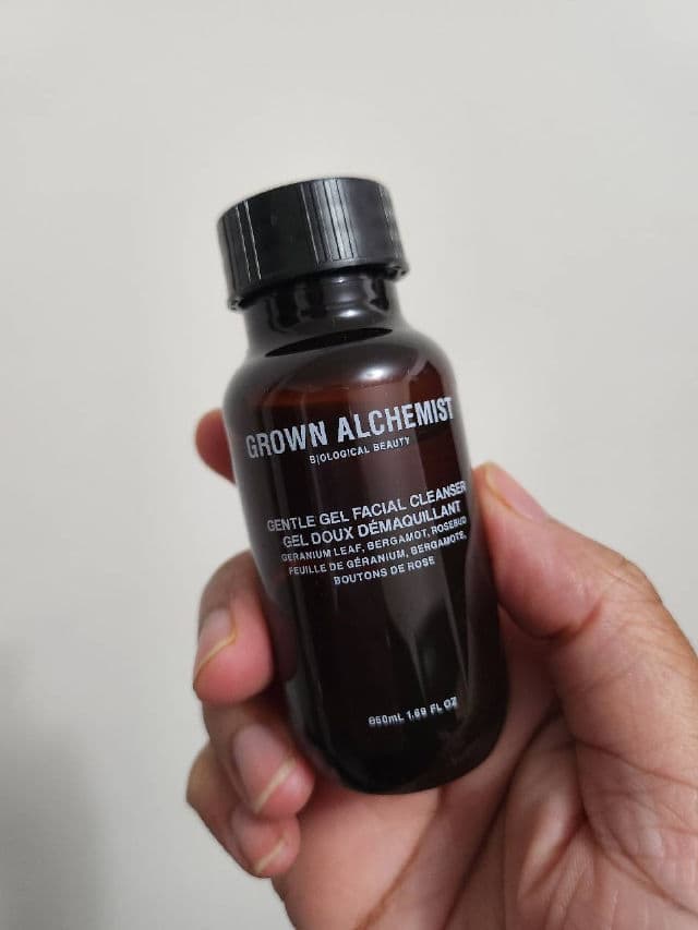 Grown Alchemist Gentle Gel Facial Cleanser review photo by TimeyxWimey