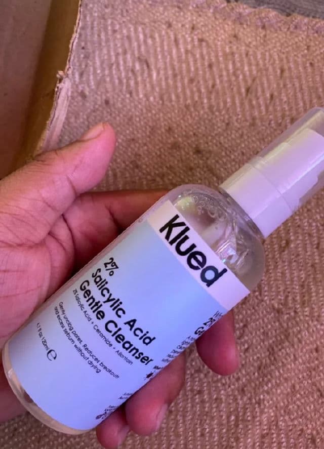 Klued 2% Salicylic Acid Gentle Cleanser review photo by Haellyy