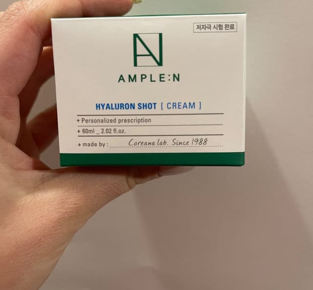 AMPLE:N Hyaluron Shot Cream review photo by Scincarebysalome