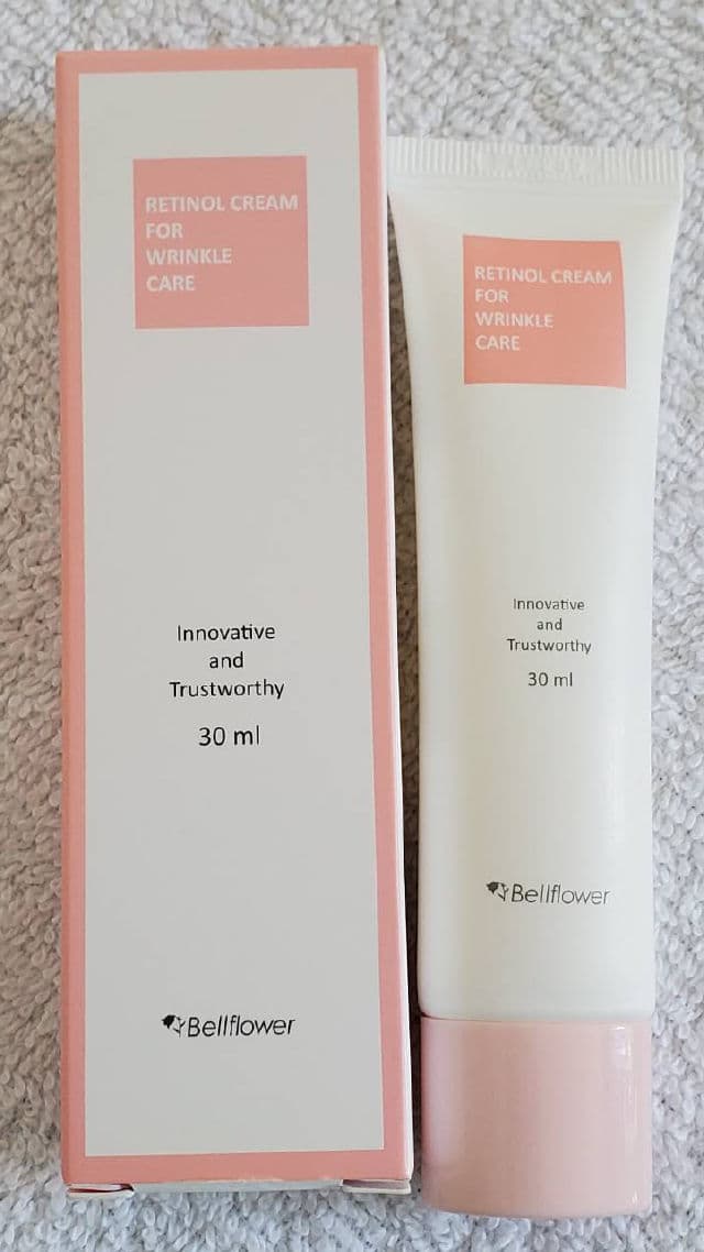 Bellflower Retinol Cream for Wrinkle Care review photo by agingmillennial