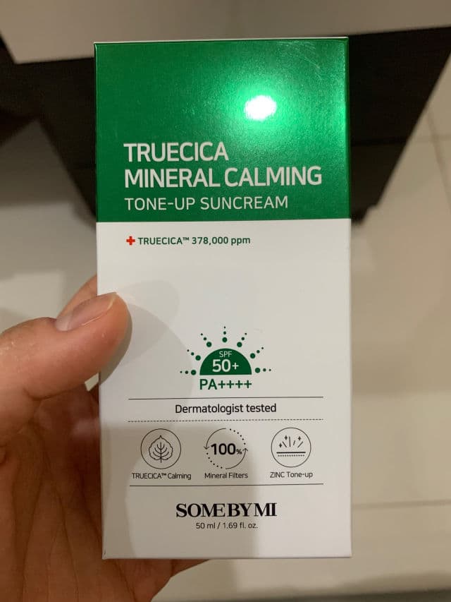 Some By Mi Truecica Mineral Calming Tone-Up Suncream SPF50+/PA++++ review photo by fmlcrps