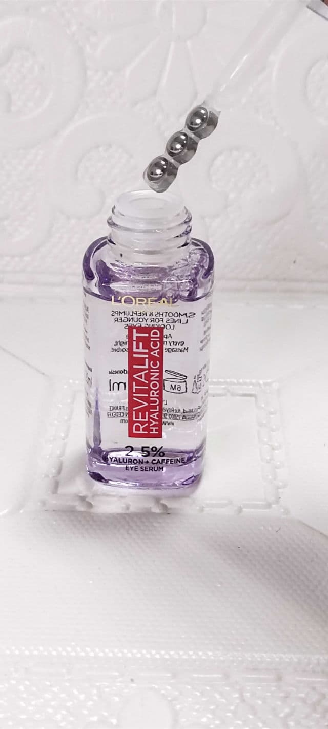 L'Oreal Paris Revitalift Derm Intensives Hyaluronic Acid plus Eye Serum (Hyaluronic Acid + Caffeine) review photo by viviwidjaja7