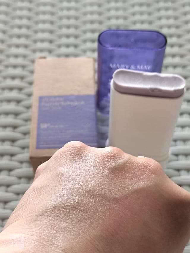 Mary&May Vegan Peptide Bakuchiol Sun Stick SPF50+ PA++++ review photo by viviwidjaja07