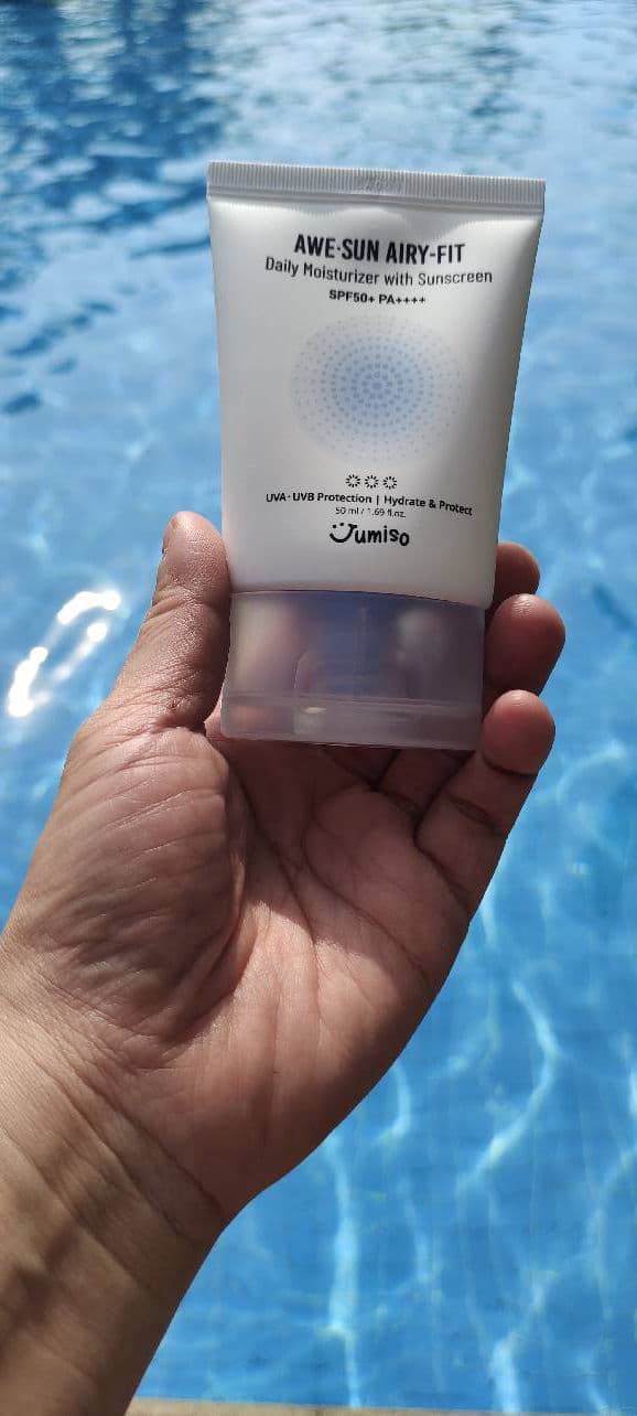 Awe-Sun Airy-Fit Daily Moisturizer with Sunscreen SPF 50+ PA++++ product review