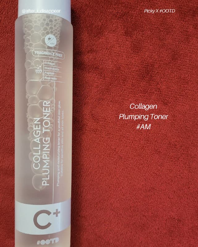 Collagen Plumping Toner A.M product review