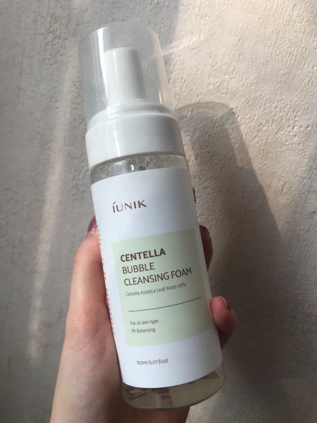 Iunik Centella Bubble Cleansing Foam review photo by pickysana
