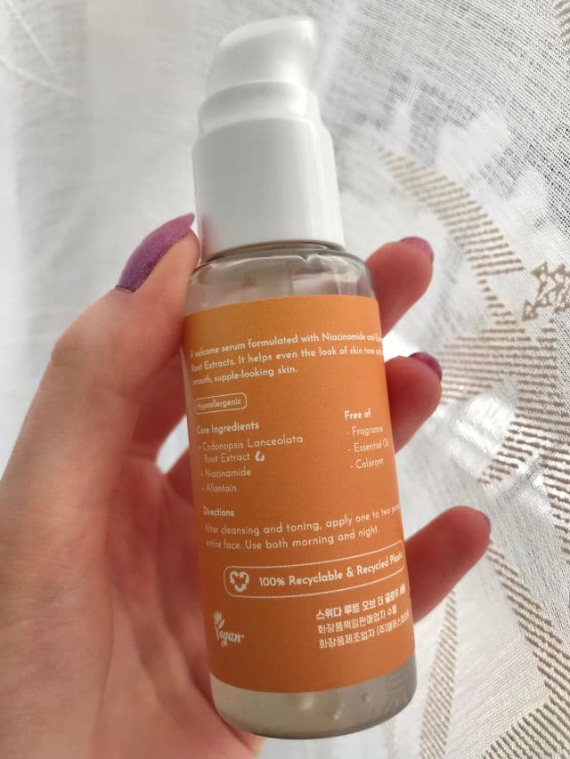 Swida Root of the Glow Serum 	 review photo by pickysana