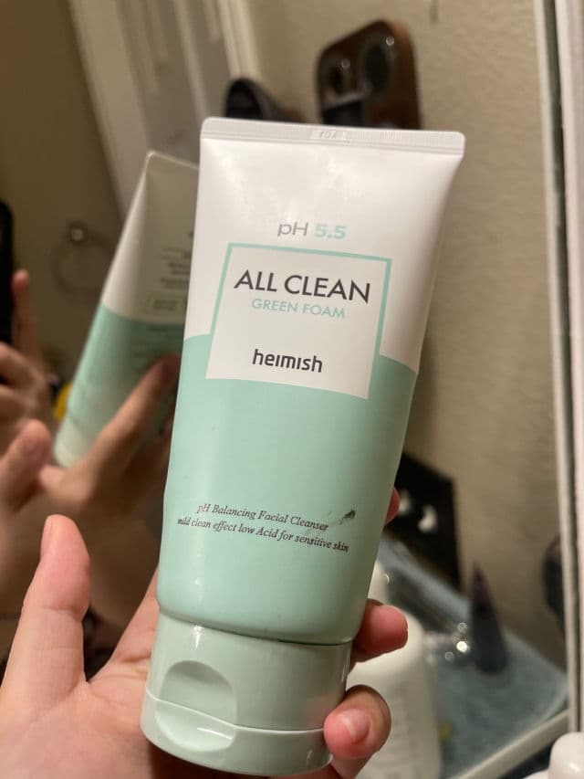 Heimish PH 5.5 Clean Green Foam review photo by pickystellure