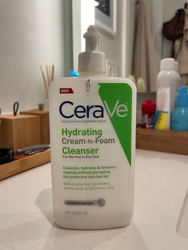 Hydrating Cream-to-Foam Cleanser product review