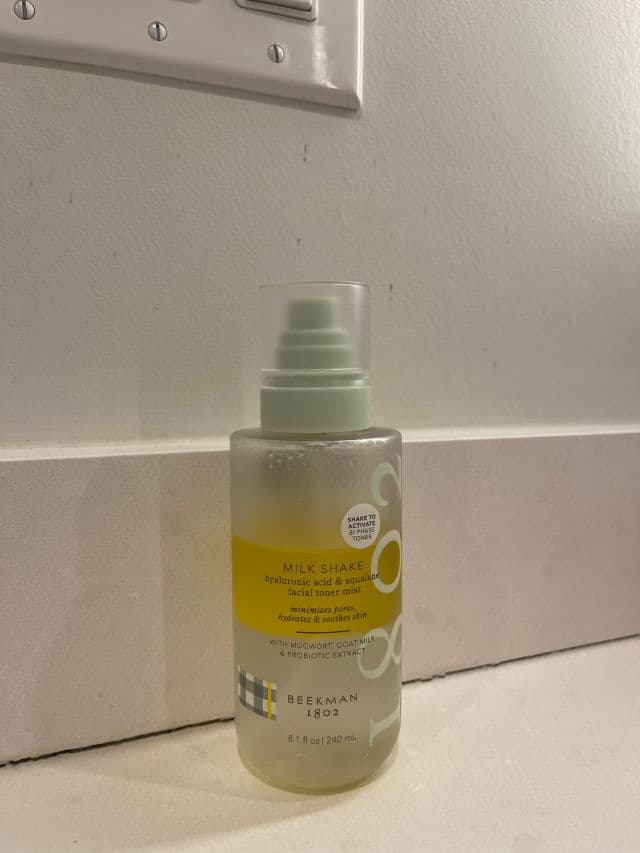 Beekman 1802 Milk Shake Hyaluronic Acid & Squalane Facial Toner Mist review photo by tonnyann