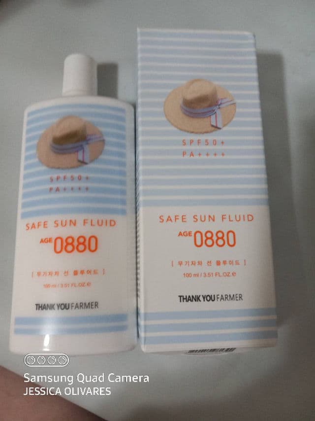 Safe Sun Fluid Age 0880 SPF50 + PA++++ product review