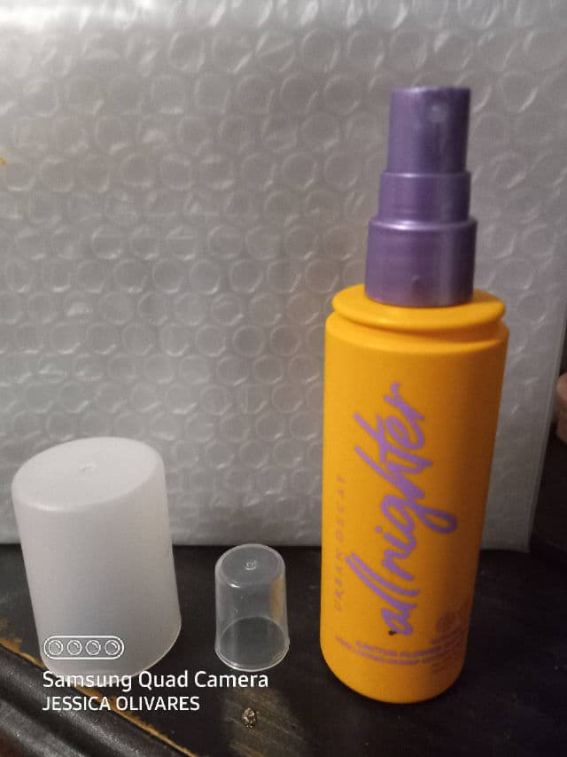 Urban Decay All Nighter Vitamin C Setting Spray review photo by Jolivares1717