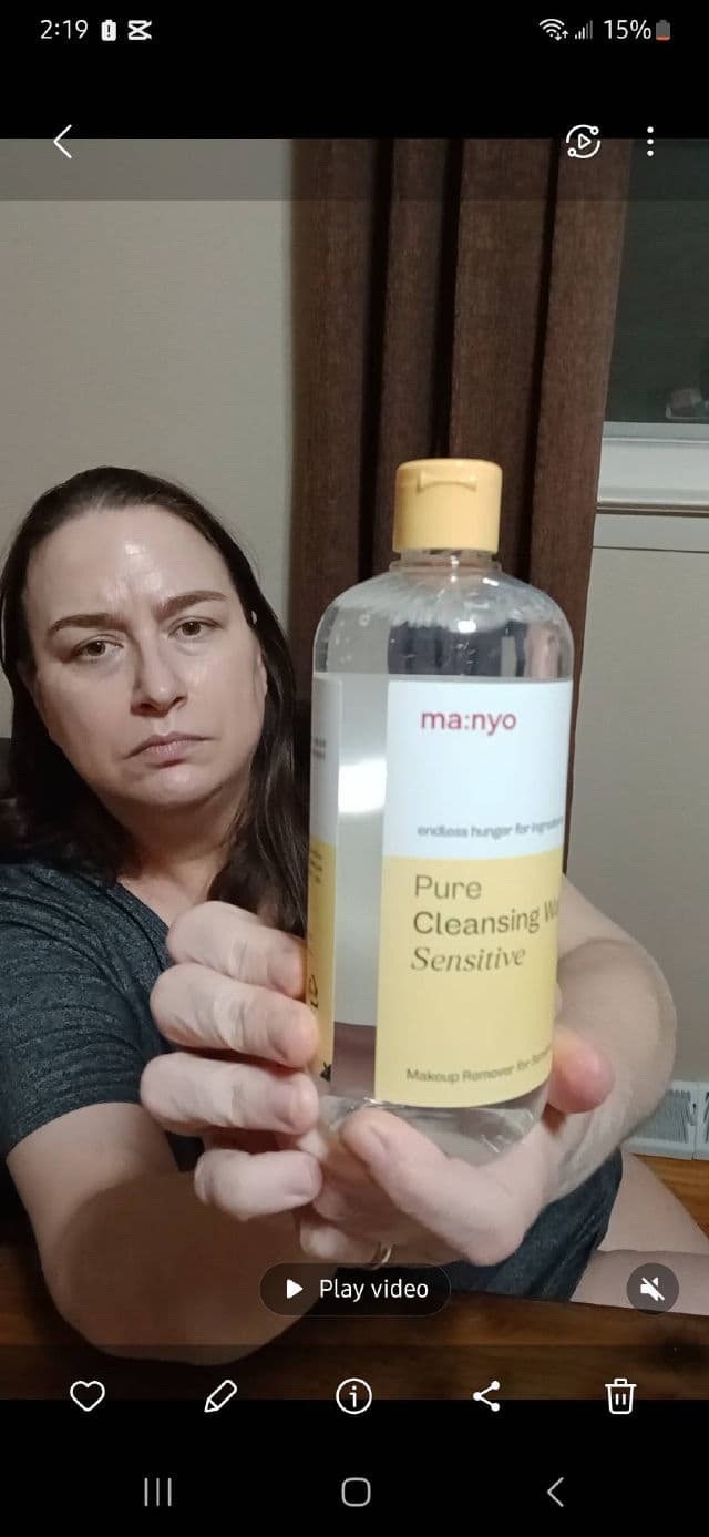 manyo Pure Enzyme Cleansing Water review photo by Jolivares1717