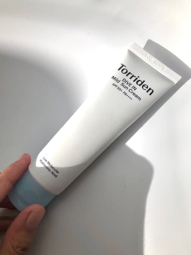 Torriden Dive-in Mild Sun Cream SPF 50+ PA++++ review photo by pickyyna