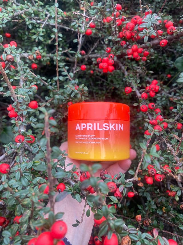APRIL SKIN Carrotene IPMP Hydromelt Cleansing Balm review photo by Remlisious1 