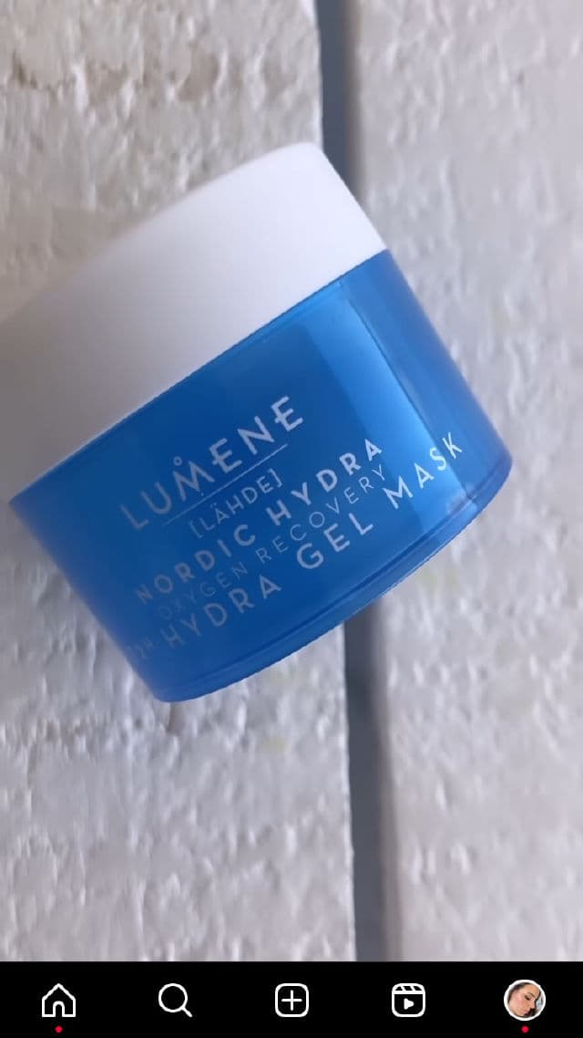 Lumene Nordic Hydra [LAHDE] Oxygen Recovery 72h Hydra Gel Mask review photo by Beautyadictas