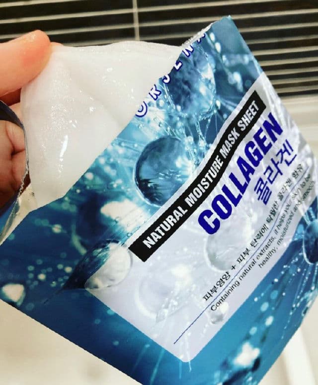 Orjena Natural Moisture Collagen Mask Sheet review photo by Beautyadictas