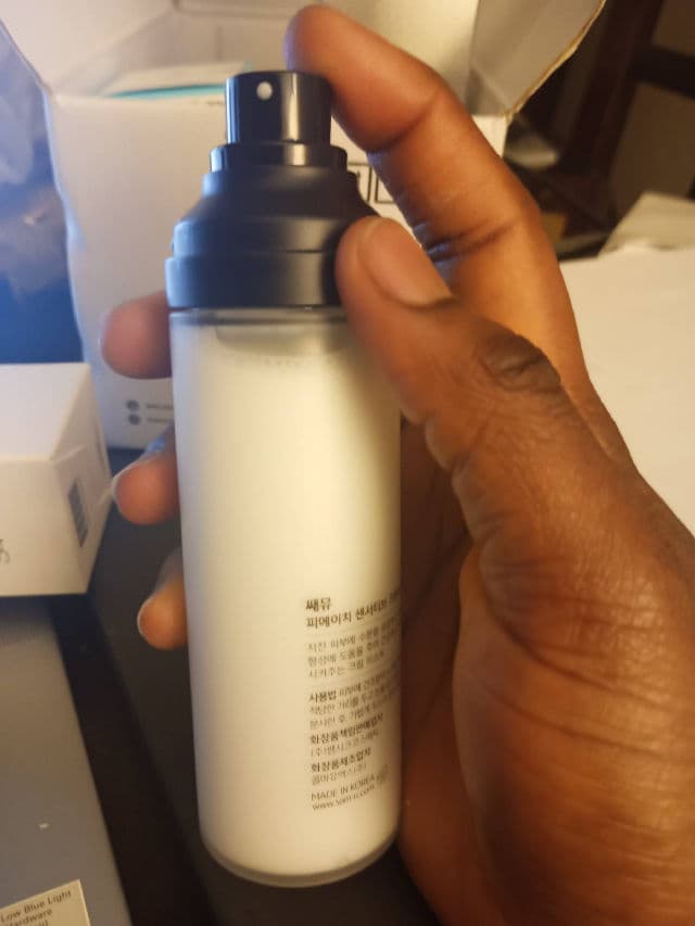 SAM'U pH Sensitive Cream Mist review photo by Loveth