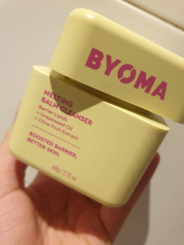 BYOMA Melting Balm Cleanser review photo by lilalit