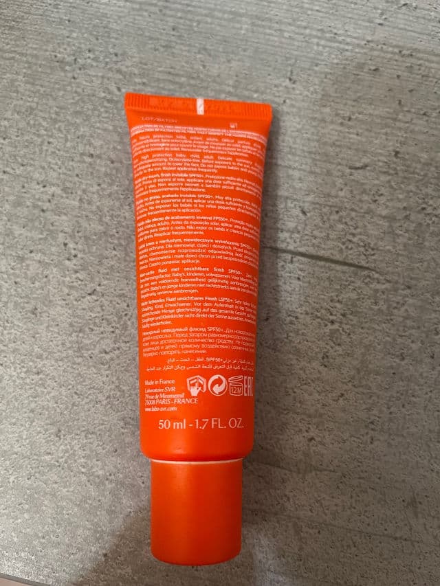 SVR Sun Secure Fluide SPF50+ review photo by lilya843