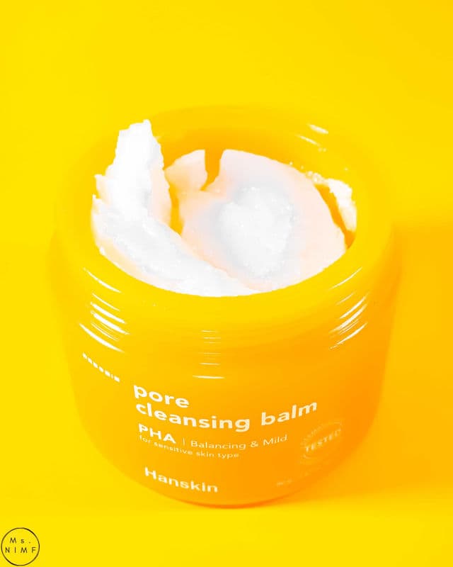HANSKIN Pore Cleansing Balm PHA review photo by MsNIMF