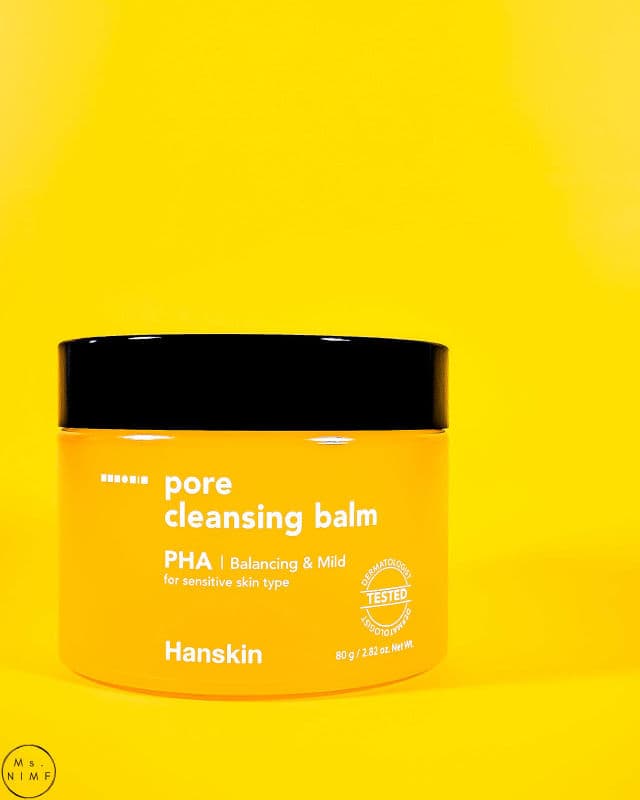 HANSKIN Pore Cleansing Balm PHA review photo by MsNIMF