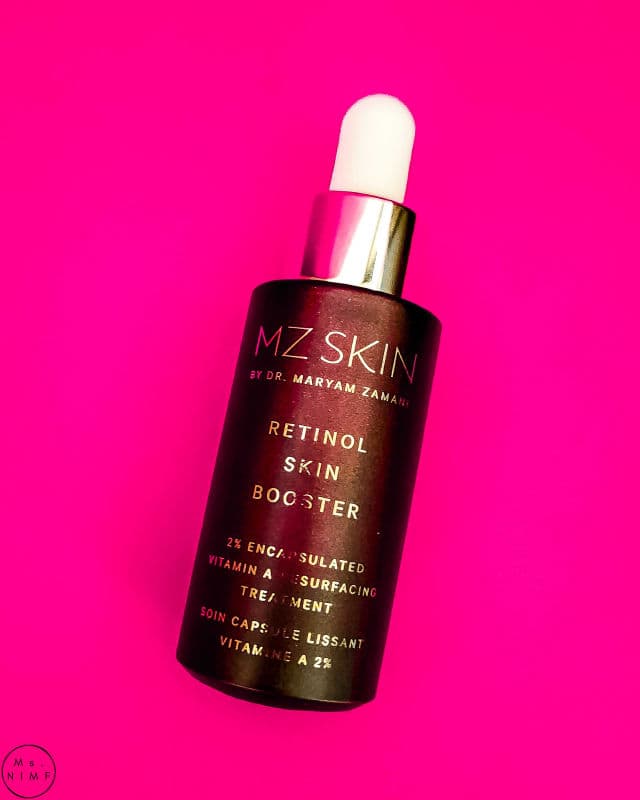 MZ Skin Retinol Skin Booster review photo by MsNIMF