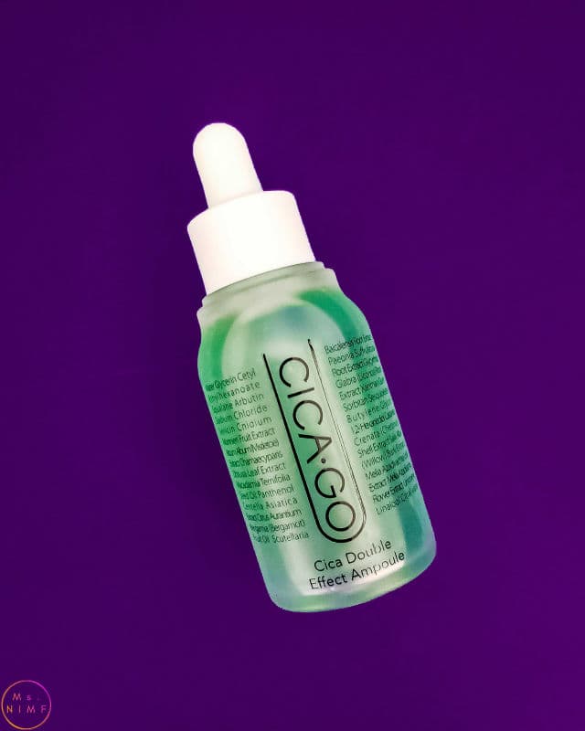 Isoi Cica Double Effect Ampoule review photo by MsNIMF