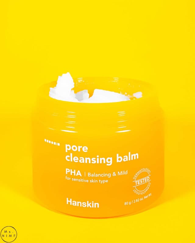 HANSKIN Pore Cleansing Balm PHA review photo by MsNIMF