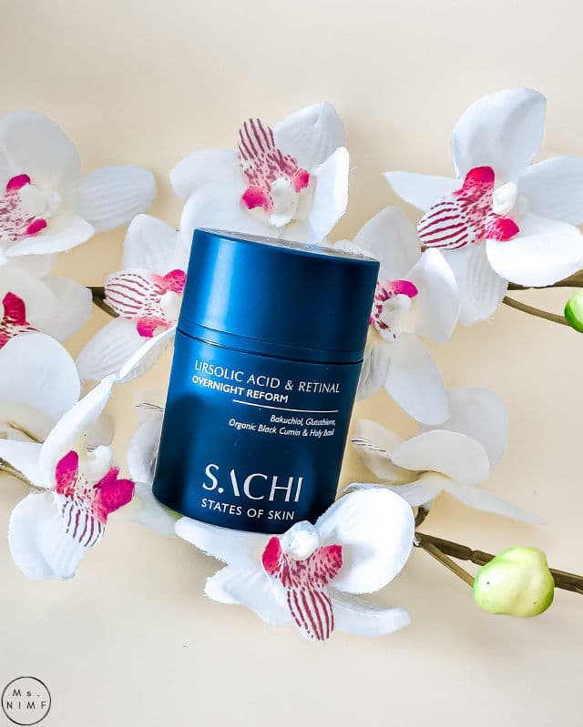 Sachi Ursolic Acid & Retinal Overnight Reform review photo by MsNIMF