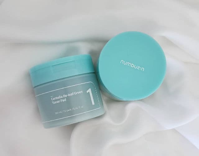numbuzin No.1 Centella Re-Leaf Green Toner Pad review photo by Annpops